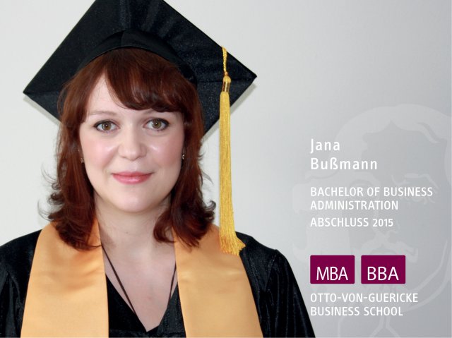 Jana Bußmann (BBA-Abschluss 2015)